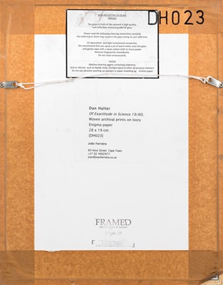 Lot 148 - Dan Halter (Zimbabwe 1977-)
