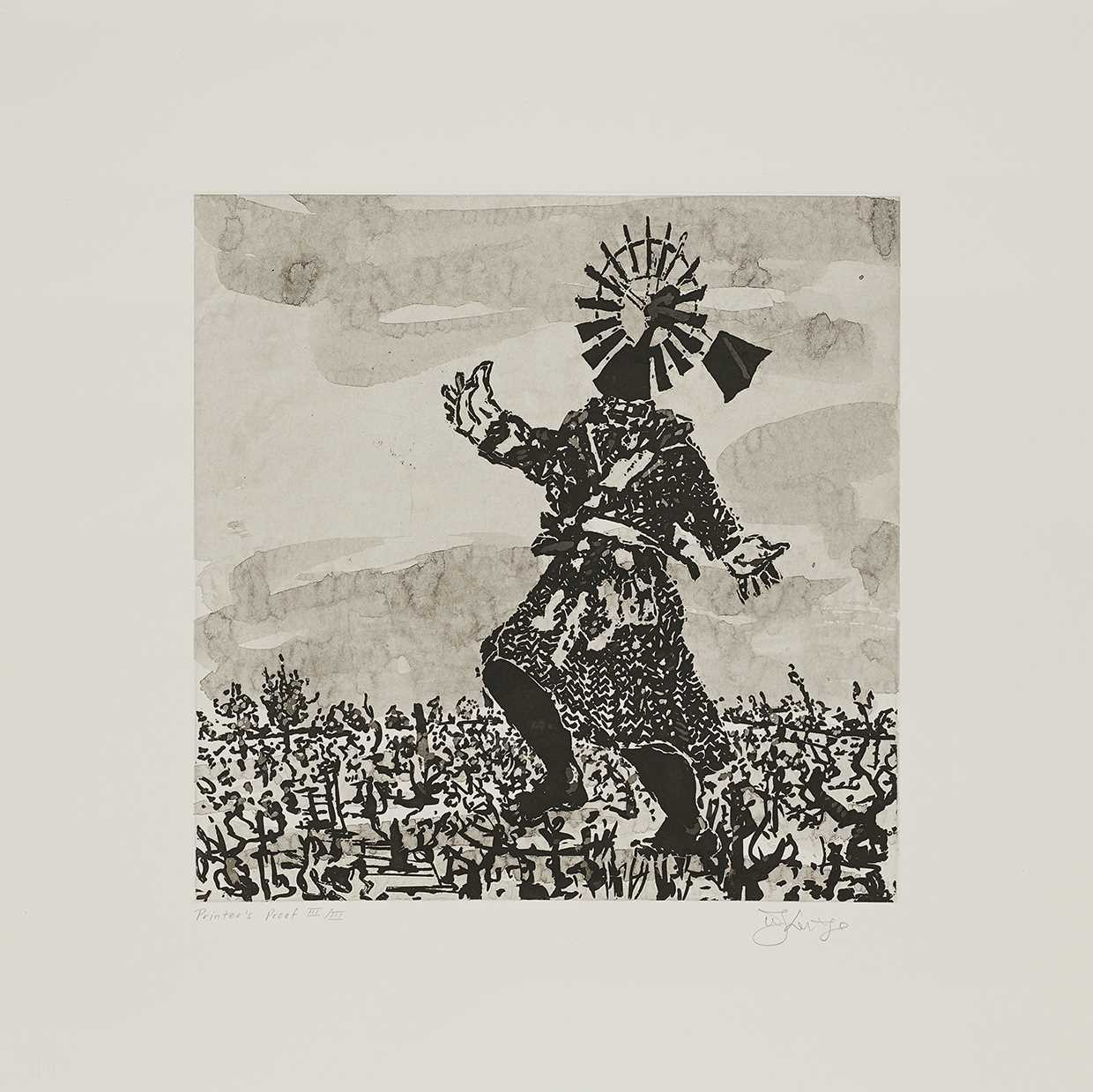 Lot 77 - William Kentridge (South Africa 1955-)
