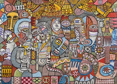 Lot 31 - Silas  Adelanke Adeoye  (Nigeria 1962-)