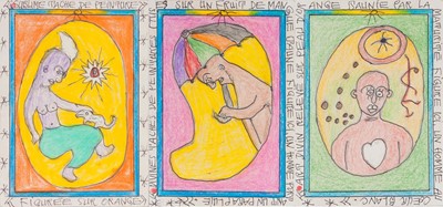 Lot 69 - Frédéric Bruly Bouabré (Ivory Coast 1923-2014)