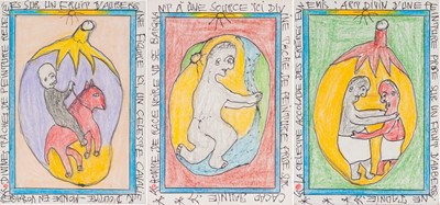 Lot 69 - Frédéric Bruly Bouabré (Ivory Coast 1923-2014)