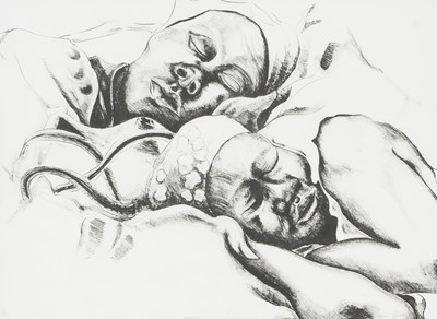 Lot 145 - Godfrey Mojadibu (South Africa 20th Century )