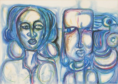 Lot 20 - Winston  Saoli (South Africa 1950-1995)