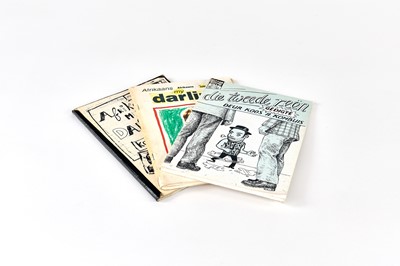 Lot 76 - Three books including essays and poetry by Koos Kombuis