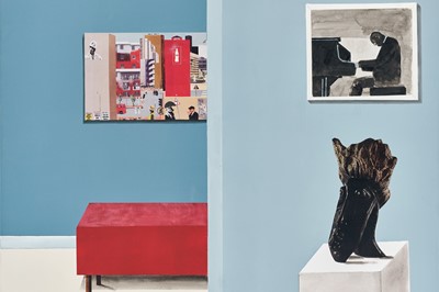 Lot 14 - Sam Nhlengethwa (South Africa 1955-)