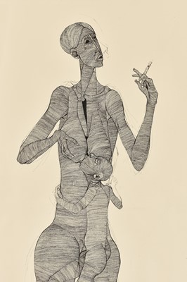 Lot 61 - Dumile Feni (South Africa 1939-1991)