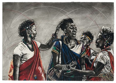 Lot 9 - Phillemon Hlungwani (South Africa 1975-)