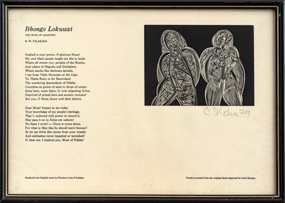 Lot 47 - Cecil Skotnes (South Africa 1926-2009)