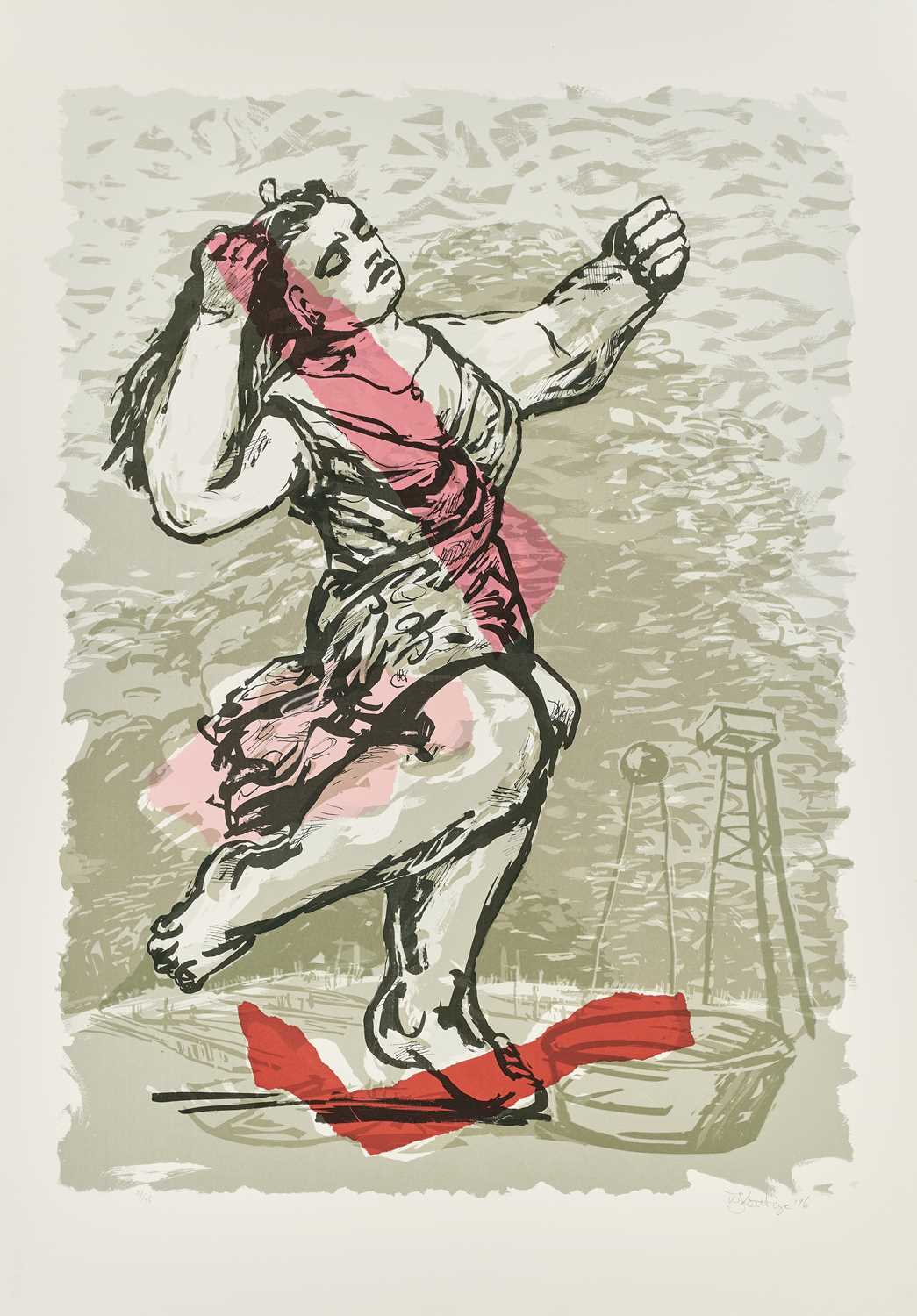 Lot 18 - William Kentridge (South Africa 1955-)