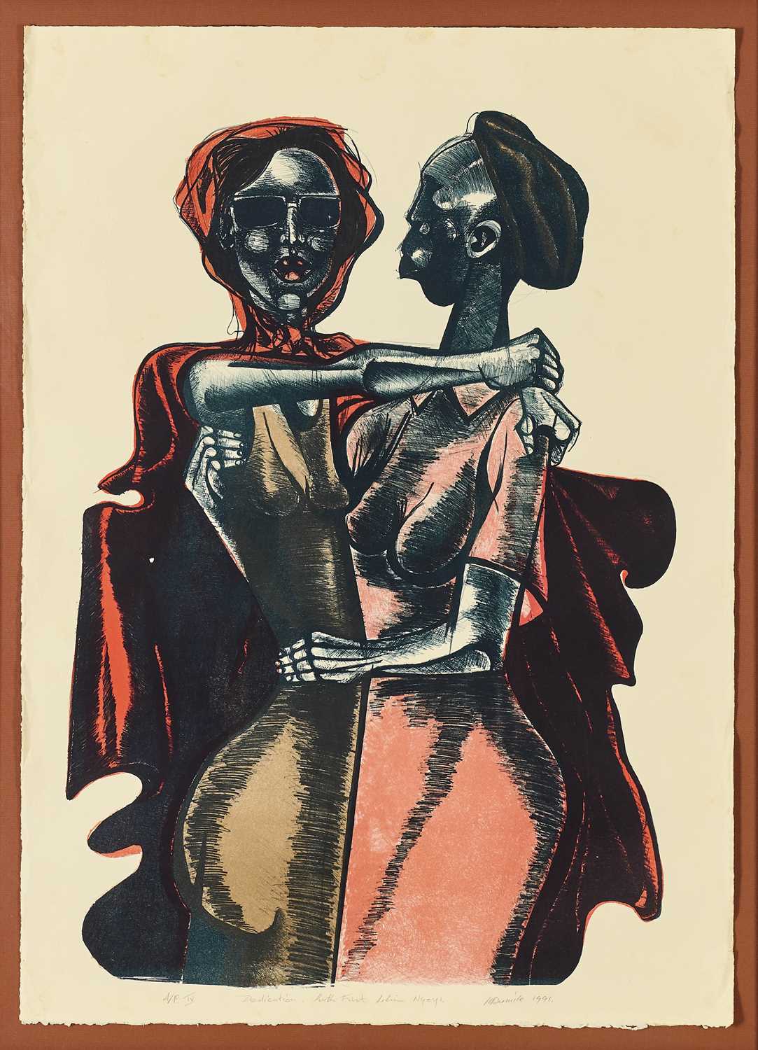 Lot 39 - Dumile Feni (South Africa 1939-1991)