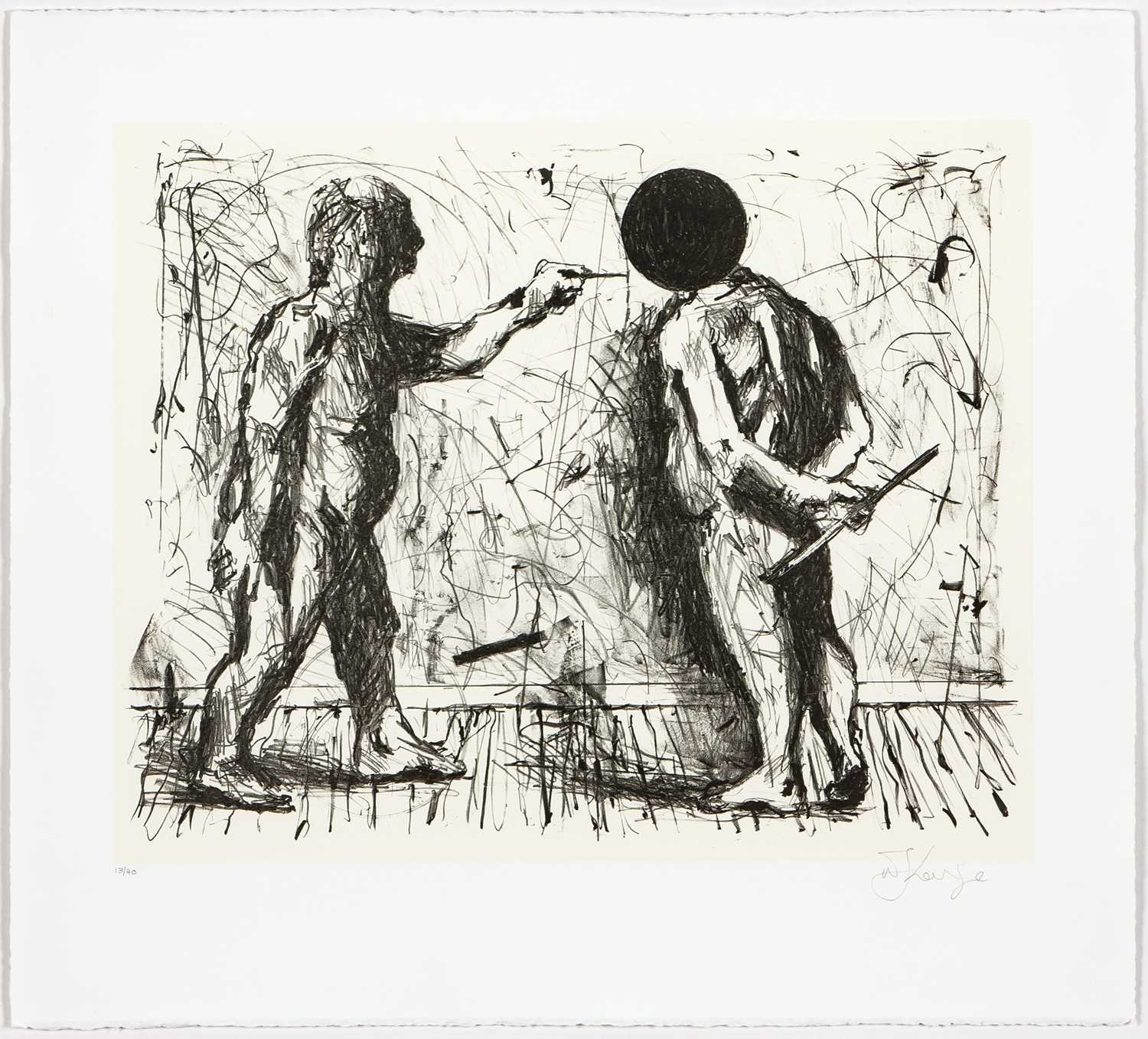 Lot 11 - William Kentridge (South Africa 1955-)