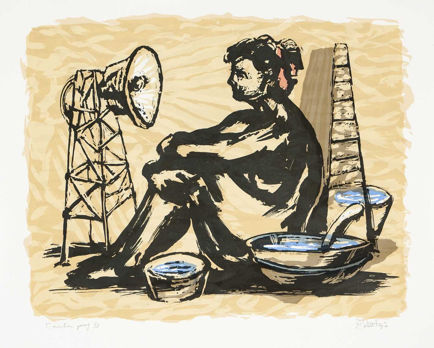 Lot 6 - William Kentridge (South Africa 1955-)