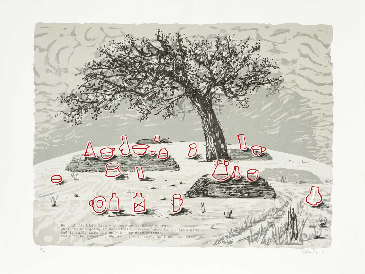 Lot 60 - William Kentridge (South Africa 1955-)