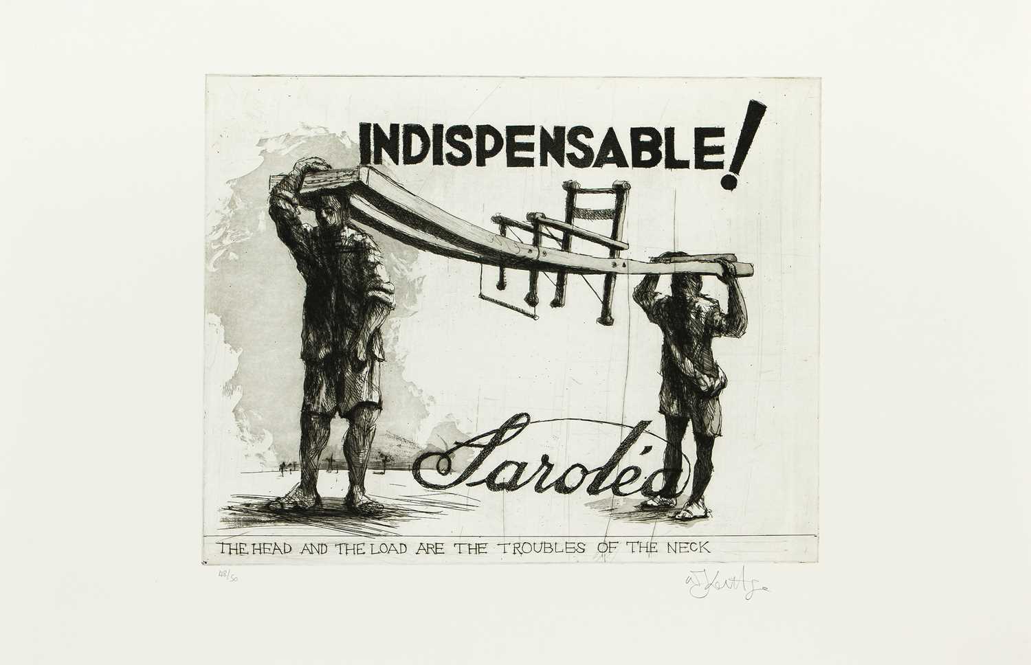 Lot 57 - William Kentridge (South Africa 1955-)