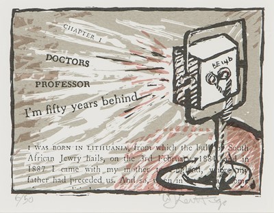 Lot 8 - William Kentridge (South Africa 1955-)