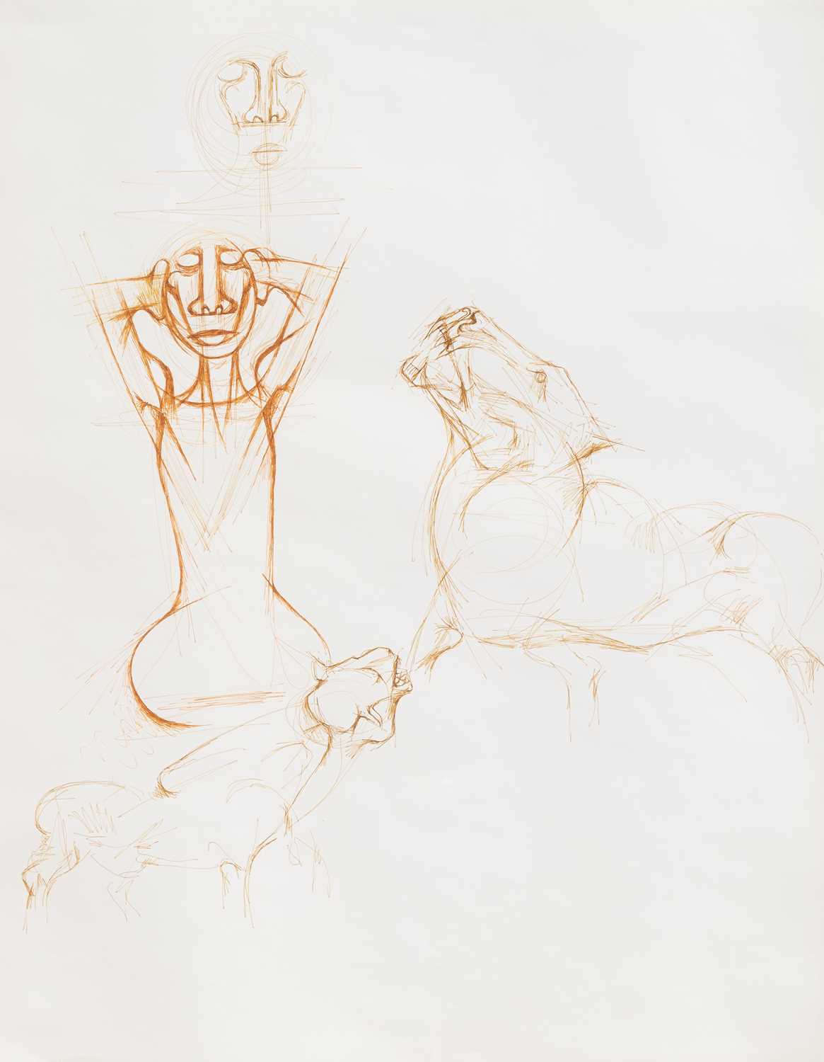 Lot 21 - Dumile Feni (South Africa 1939-1991)