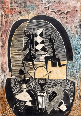 Lot 3 - Lucky  Sibiya  (South Africa 1942-1999)