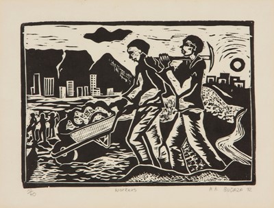 Lot 54 - Hamilton Budaza (South Africa 1958-)