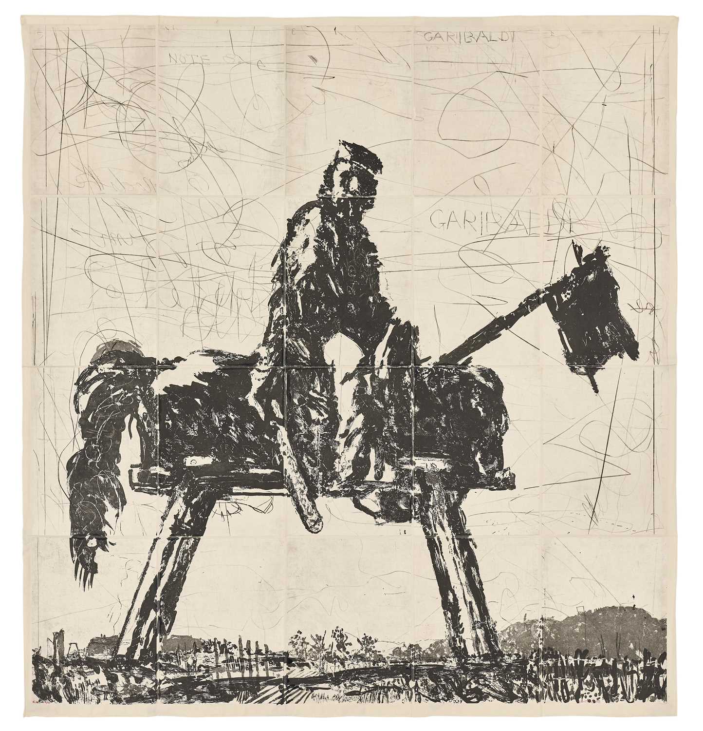 Lot 65 - William Kentridge (South Africa 1955-)