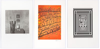 Lot 54 - Roger Ballen, Jonathan Barnbrook & Stefan Sagmeister  (United States Of America 1950-; Britain 1966-; Austria 1962-)