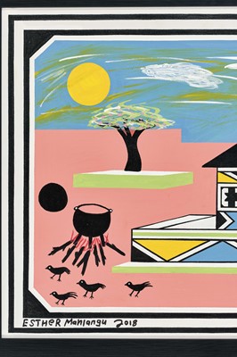 Lot 3 - Esther Mahlangu (South Africa 1935-)