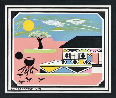 Lot 3 - Esther Mahlangu (South Africa 1935-)