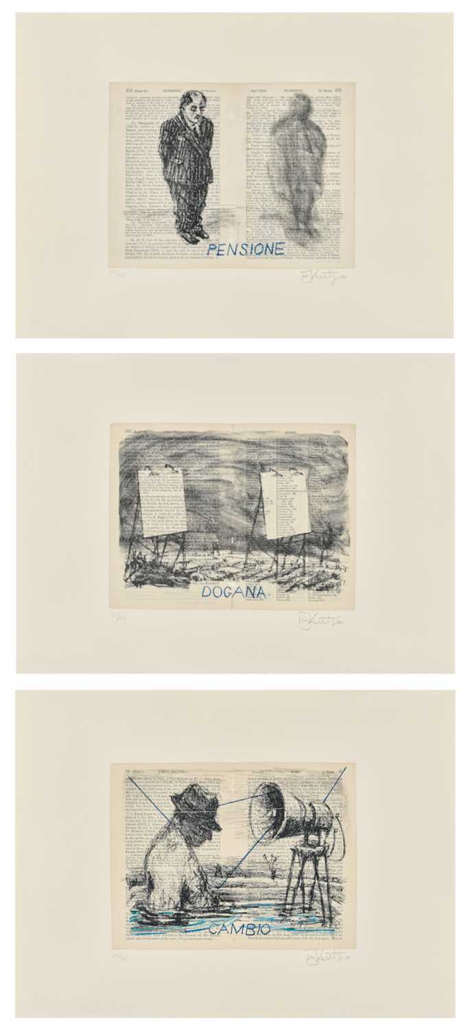 Lot 52 - William Kentridge (South Africa 1955-)