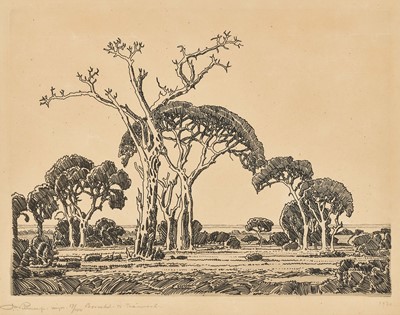 Lot 7 - Jacobus Hendrik Pierneef (South Africa 1886-1957)