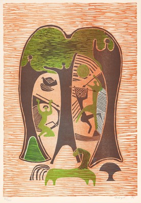 Lot 67 - Lucky Sibiya (South Africa 1942-1999)