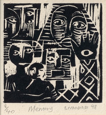 Lot 4 - Billy Mandindi (South Africa 1967-2005)