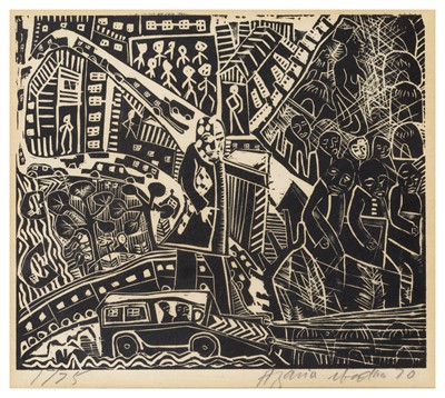 Lot 52 - Azaria Mbatha (South Africa 1941-2018)