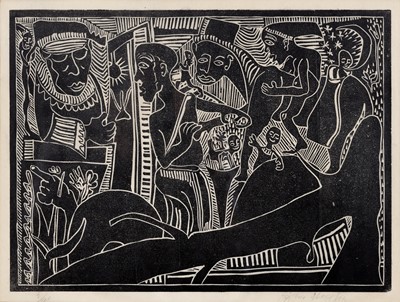Lot 53 - Azaria Mbatha (South Africa 1941-2018)