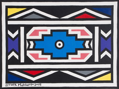 Lot 14 - Esther Mahlangu (South Africa 1935-)