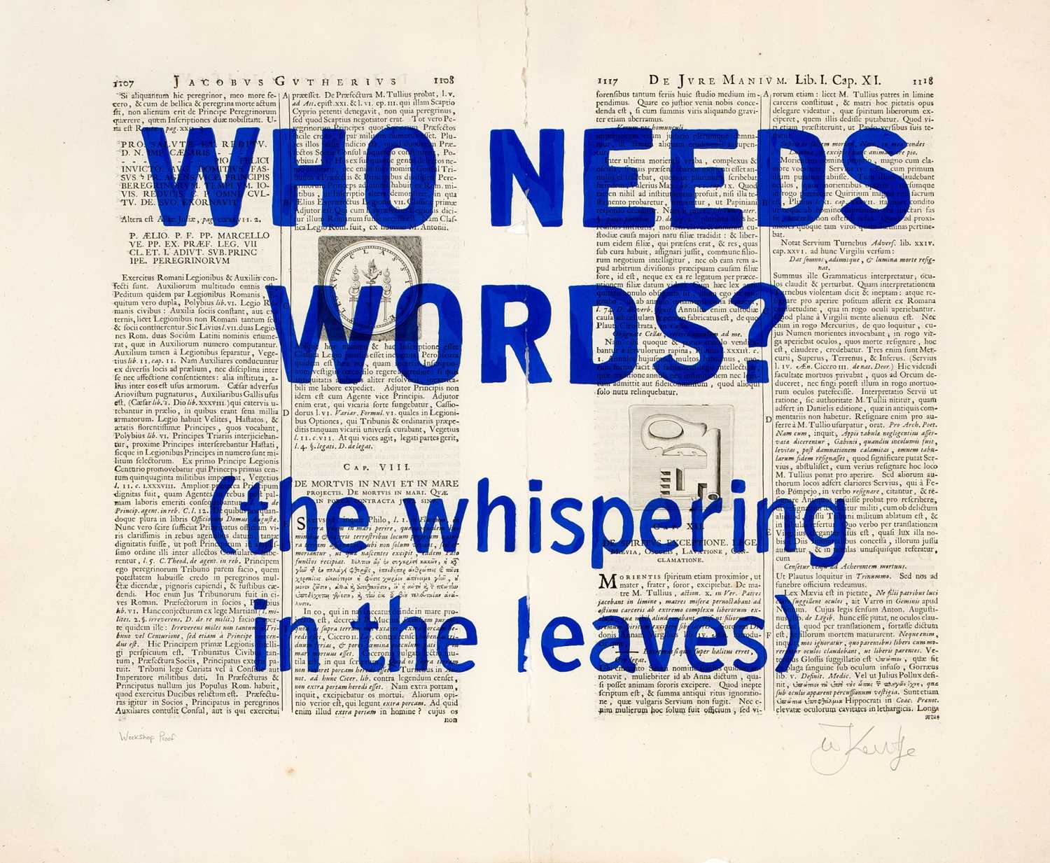 Lot 45 - William Kentridge (South Africa 1955-)