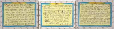 Lot 12 - Frédéric Bruly Bouabré (Côte d'Ivoire 1923-2014)