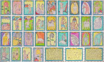 Lot 12 - Frédéric Bruly Bouabré (Côte d'Ivoire 1923-2014)