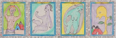 Lot 12 - Frédéric Bruly Bouabré (Côte d'Ivoire 1923-2014)