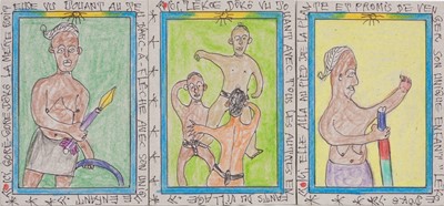 Lot 12 - Frédéric Bruly Bouabré (Côte d'Ivoire 1923-2014)