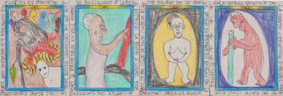 Lot 12 - Frédéric Bruly Bouabré (Côte d'Ivoire 1923-2014)