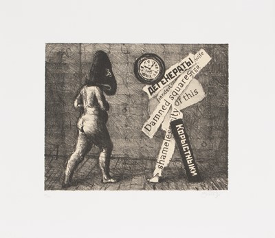 Lot 19 - William Kentridge (South Africa 1955-)