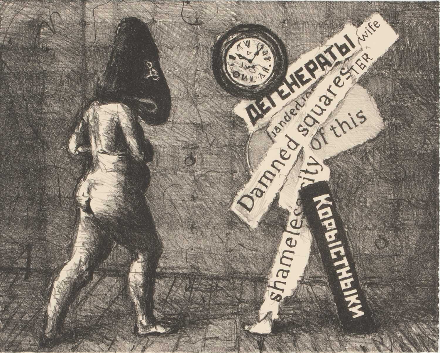 Lot 19 - William Kentridge (South Africa 1955-)