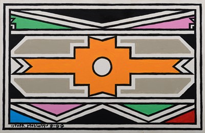 Lot 44 - Esther Mahlangu (South Africa 1935-)