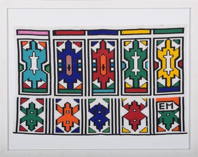 Lot 12 - Esther Mahlangu (South Africa 1935-)