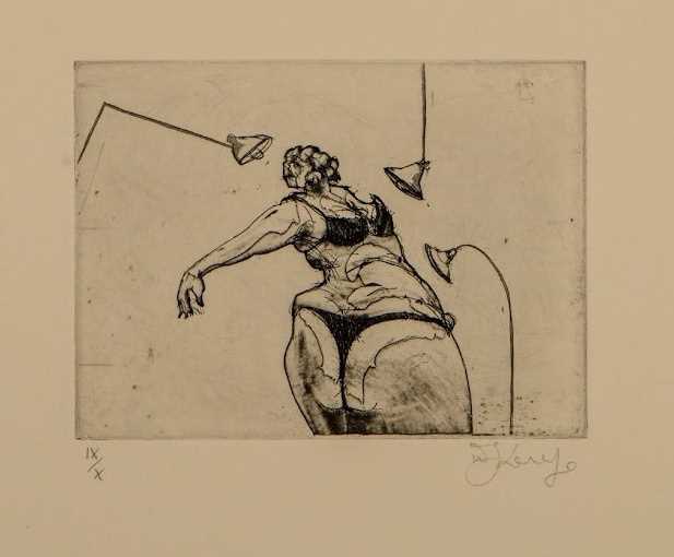 Lot 7 - William Kentridge (South Africa 1955-)