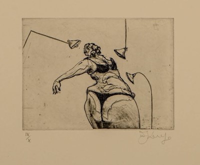 Lot 7 - William Kentridge (South Africa 1955-)