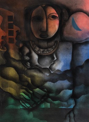 Lot 21 - Winston  Saoli (South Africa 1950-1995)