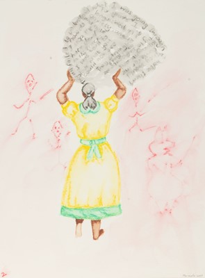 Lot 25 - Senzeni  Marasela  (South Africa 1977-)