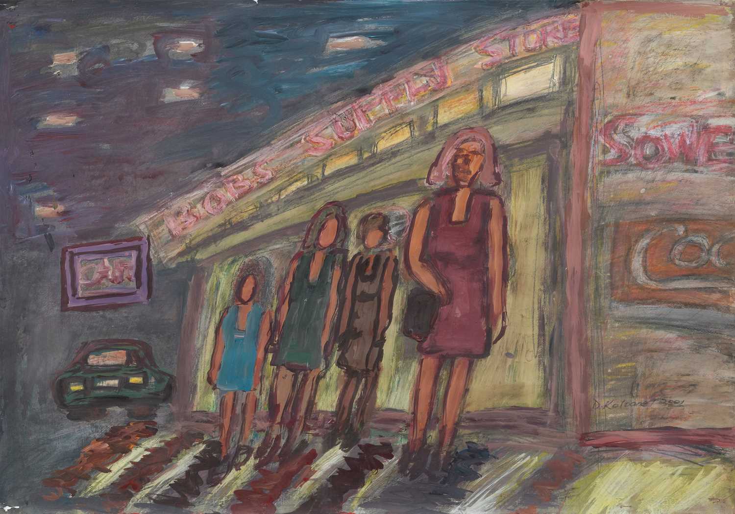 Lot 31 - David Koloane (South Africa 1938-2019)