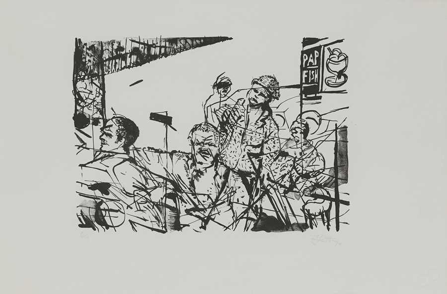 Lot 59 - William Kentridge (South Africa 1955-)