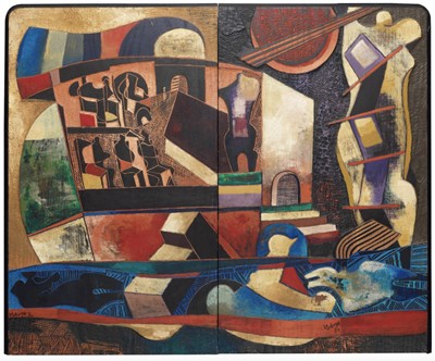 Lot 24 - Lucky Sibiya (South Africa 1942-1999)